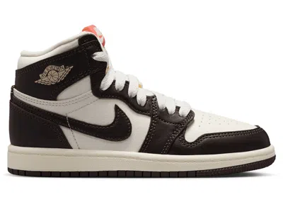 Pre-owned Jordan 1 Retro High Og Sneakers In Baroque Brown/light Madder Root/sail