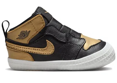 Pre-owned Jordan 1 Retro High Og Sneakers In Black/metallic Gold/sail In Multi