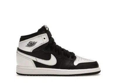 Pre-owned Jordan 1 Retro High Og Sneakers In Black/white