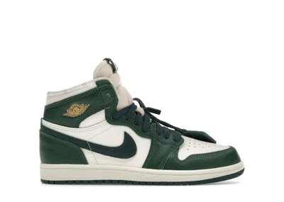 Pre-owned Jordan 1 Retro High Og Sneakers In Pale Ivory/pro Green/fir