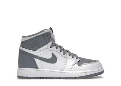 Pre-owned Jordan 1 Retro High Og Sneakers In Stealth/white In Multi
