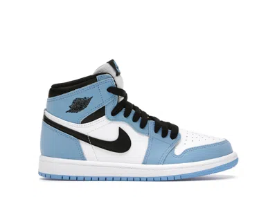 Pre-owned Jordan 1 Retro High Og Sneakers In University Blue/white/black