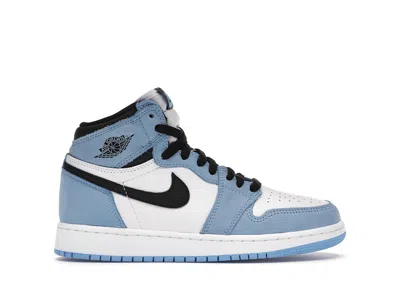 Pre-owned Jordan 1 Retro High Og Sneakers In White/university Blue/black In Multi