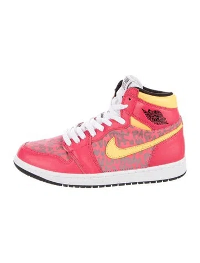 Pre-owned Jordan 1 Retro High Og Sneakers In Pink