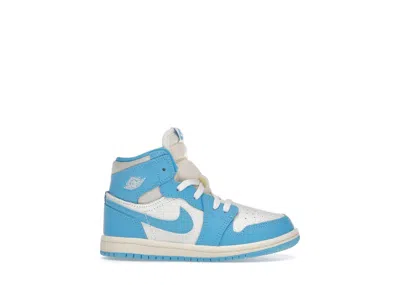 Pre-owned Jordan 1 Retro High Og Unc Reimagined Sneakers In Dark Powder Blue/sail In Multi