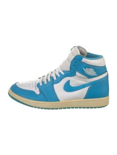 Pre-owned Jordan 1 Retro High Og Unc Sneakers In Blue