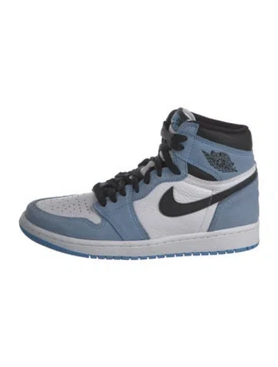 Pre-owned Jordan 1 Retro High Og University Blue Athletic Sneakers