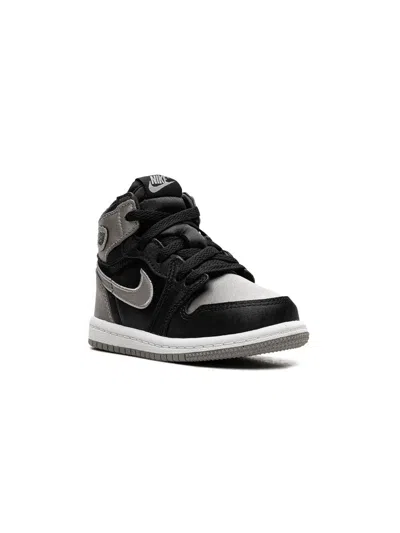 Jordan Babies'  1 Retro High "satin Shadow" Sneakers In Grey