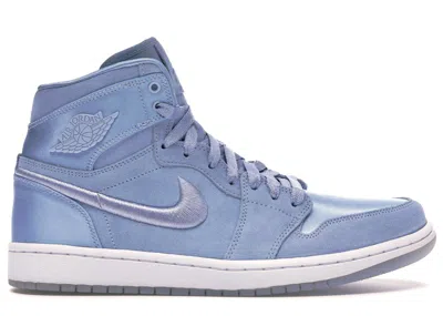 Pre-owned Jordan 1 Retro High Season Of Her (women's) Sneakers In Hydrogen Blue/white/metallic Gold