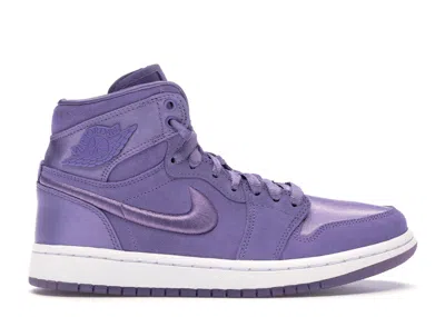 Pre-owned Jordan 1 Retro High Season Of Her (women's) Sneakers In Purple Earth/white/metallic Gold