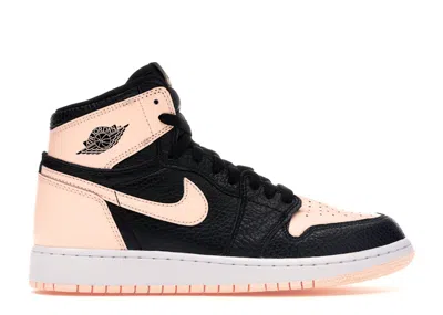 Pre-owned Jordan 1 Retro High Sneakers In Black/crimson Tint/white