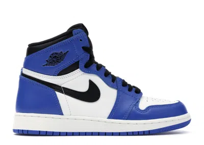 Pre-owned Jordan 1 Retro High Sneakers In Game Royal/black/summit White