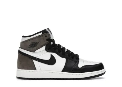 Pre-owned Jordan 1 Retro High Sneakers In Sail/dark Mocha/black