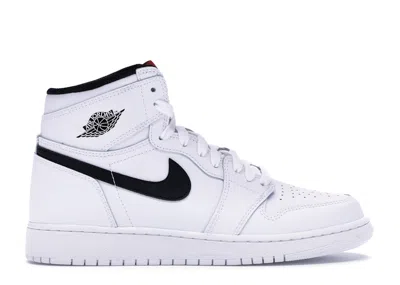 Pre-owned Jordan 1 Retro High Yin Yang Sneakers In White/black