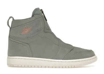 Pre-owned Jordan 1 Retro High Zip (women's) Sneakers In Mica Green/sail/metallic Red Bronze In Multi