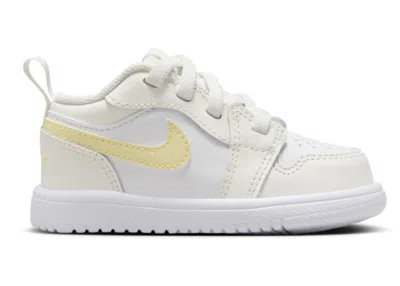 Pre-owned Jordan 1 Retro Low Alt Light Laser Orange Sneakers In Sail/white/laser Fuchsia