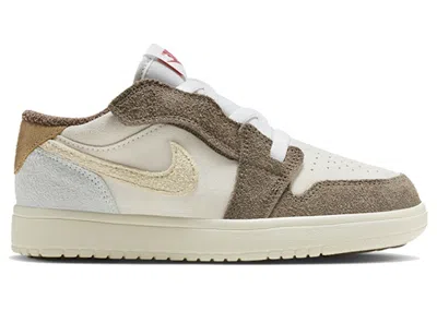 Pre-owned Jordan 1 Retro Low Alt Year Of The Rabbit (2023) Sneakers In Sail/university Red/brown In Multi
