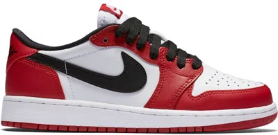 Pre-owned Jordan 1 Retro Low Chicago (2016) Sneakers In Varsity Red/black/white