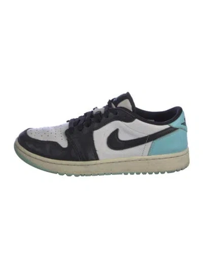 Pre-owned Jordan 1 Retro Low Golf Copa Men's Athletic Sneakers In Blue
