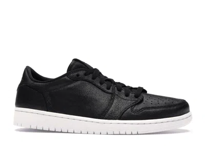 Pre-owned Jordan 1 Retro Low Ns (women's) Sneakers In Black/white/metallic Gold