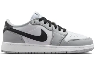 Pre-owned Jordan 1 Retro Low Og Barons Sneakers In White/black/wolf Grey