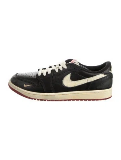 Pre-owned Jordan 1 Retro Low Og Sneakers In Multi