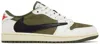 Jordan 1 Retro Low Og Sp Travis Scott Medium Olive In Multi