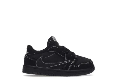 Pre-owned Jordan 1 Retro Low Og Sp Travis Scott Sneakers In Black/phantom/ale Brown In Multi