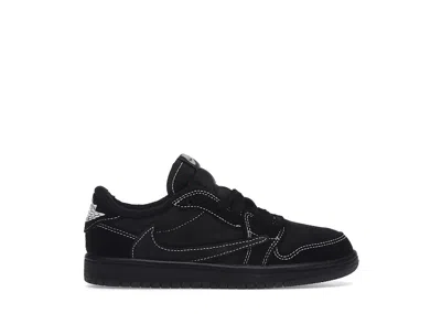 Pre-owned Jordan 1 Retro Low Og Sp Travis Scott Sneakers In Black/phantom/ale Brown In Multi