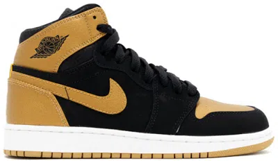Pre-owned Jordan 1 Retro Melo Sneakers In Black/metallic Gold/white In Multi