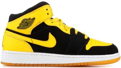 Pre-owned Jordan 1 Retro New Love Sneakers In Black/varsity Maize/white In Multi