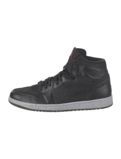 Pre-owned Jordan 1 Retro Nyc Sneakers In Black
