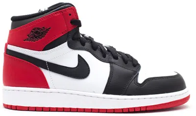 Pre-owned Jordan 1 Retro Toe (2013) Sneakers In White/black/gym Red