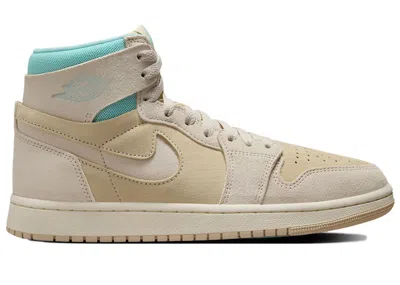 Pre-owned Jordan 1 Zoom Cmft 2 (women's) Sneakers In Coconut Milk/light Dew/sail