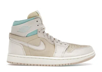 Pre-owned Jordan 1 Zoom Cmft 2 (women's) Sneakers In Coconut Milk/light Dew/sail In Multi