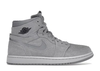 Pre-owned Jordan 1 Zoom Cmft Metallic (women's) Sneakers In Metallic Silver