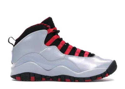 Pre-owned Jordan 10 Retro Legion Sneakers In Wolf Grey/black/legion Re