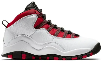 Pre-owned Jordan 10 Retro Russell Westbrook Class Of 2006 Sneakers In White/black/university Red In Multi