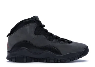 Pre-owned Jordan 10 Retro Shadow (2018) Sneakers In Dark Shadow/true Red/black