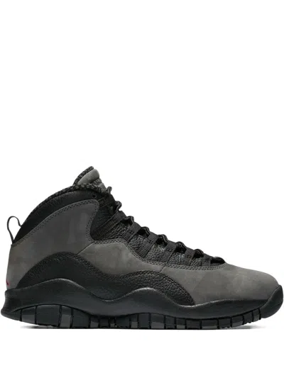 Jordan 10 Retro Sneakers In Gray