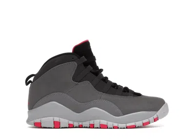 Pre-owned Jordan 10 Retro Sneakers In Dark Smoke Grey/rush Pink/black