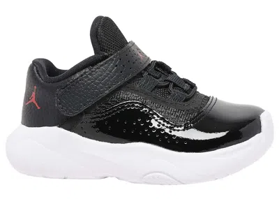 Pre-owned Jordan 11 Cmft Low Bred Sneakers In Black/gym Red/white In Multi
