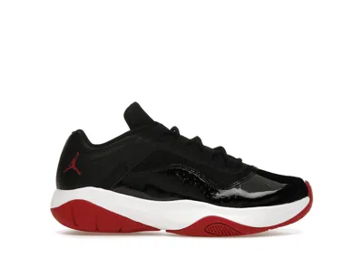 Pre-owned Jordan 11 Cmft Low Bred Sneakers In Black/gym Red/white