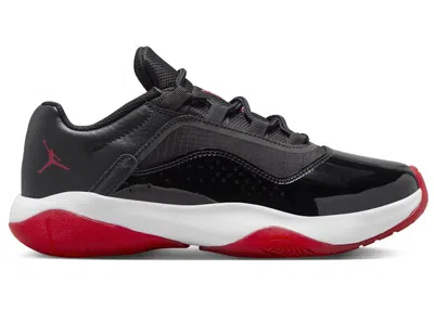 Pre-owned Jordan 11 Cmft Low Sneakers In Black/white/varsity Red In Multi