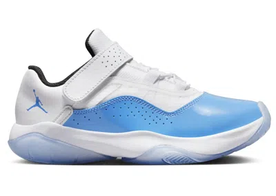 Pre-owned Jordan 11 Cmft Low Sneakers In White/black/university Blue