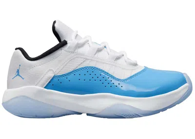Pre-owned Jordan 11 Cmft Low Sneakers In White/university Blue/black