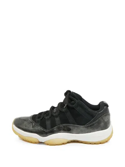 Pre-owned Jordan 11 Low Barons Sneakers In Black
