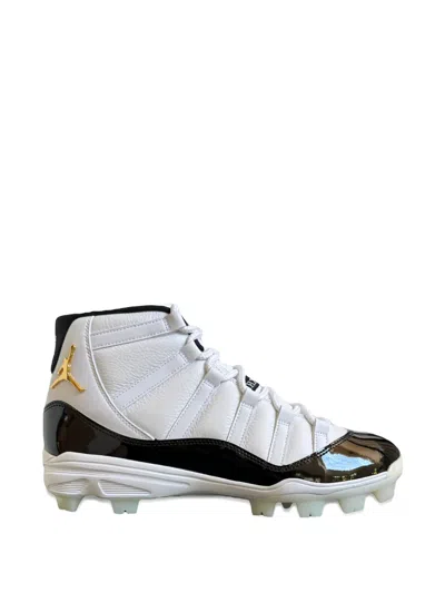 Jordan 11 Mookie Betts Panelled Cleats In White