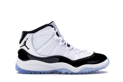 Pre-owned Jordan 11 Retro (2018) Sneakers In White/black/concord