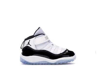Pre-owned Jordan 11 Retro (2018) Sneakers In White/black/concord In Multi